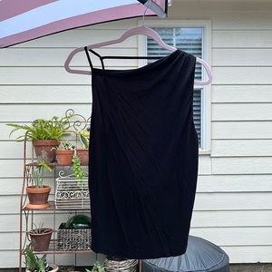 Asymmetrical Lululemon open back top